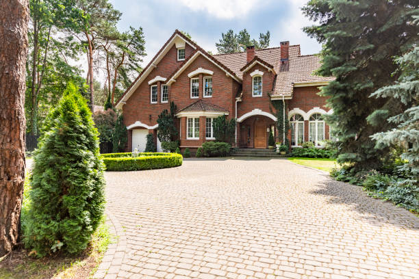 Cobblestone Driveway Pavers in Portola, CA